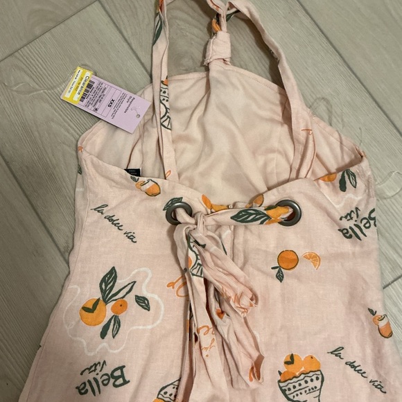 Wild Fable Blush Dress with Citrus Print - Picture 4 of 4